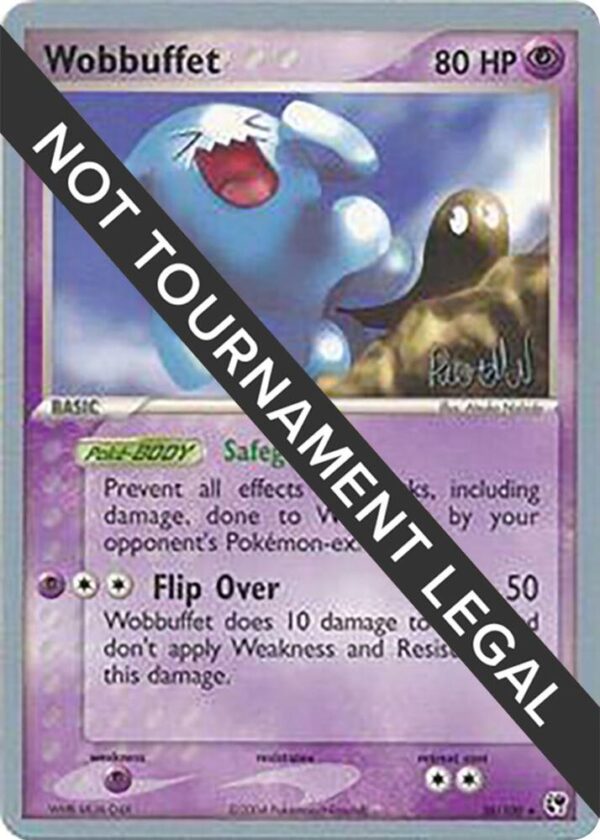 Wobbuffet 2004 (Reed Weichler) 26/100 Normal World Championship Decks Wobbuffet 2004 (Reed Weichler) 26/100 Normal World Championship Decks