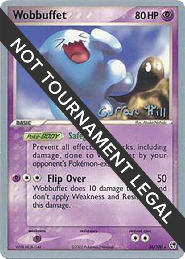 Wobbuffet 2005 (Curran Hill) 26/100 Normal World Championship Decks