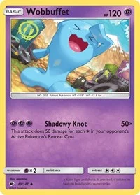 Wobbuffet | 49/147 | Reverse Holofoil | SM - Burning Shadows
