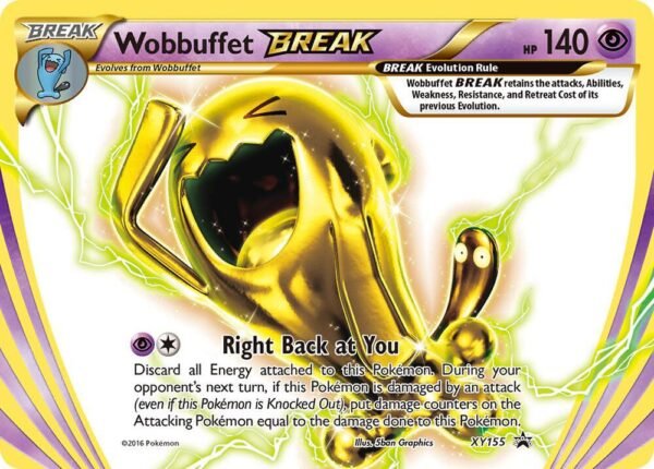 Wobbuffet BREAK XY155 Holofoil XY Promos Wobbuffet BREAK XY155 Holofoil XY Promos