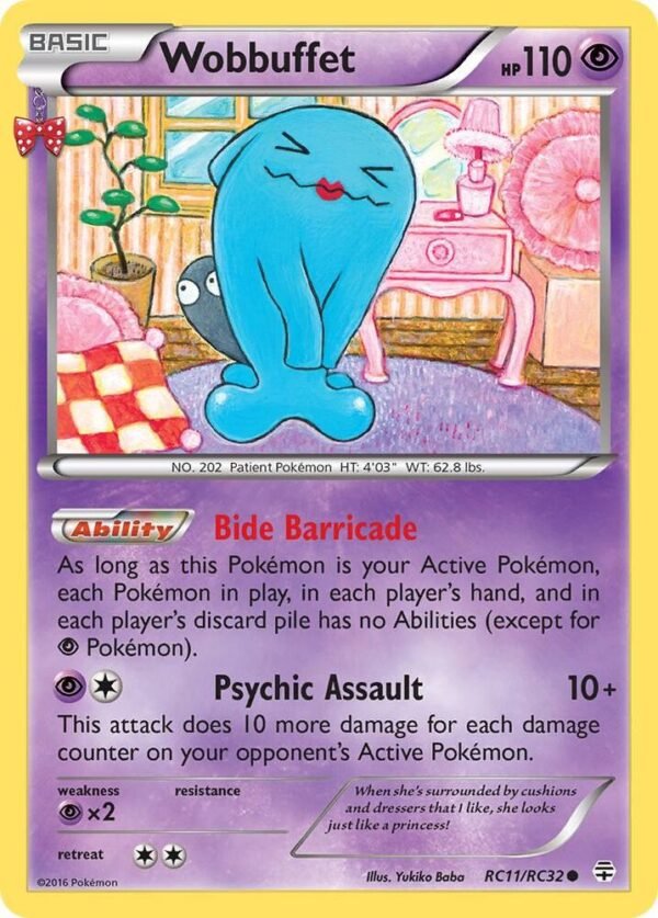 Wobbuffet RC11/RC32 Normal Generations: Radiant Collection Wobbuffet RC11/RC32 Normal Generations: Radiant Collection
