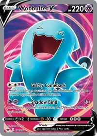 Wobbuffet V (Full Art) | 191/202 | Holofoil | SWSH01: Sword & Shield Base Set