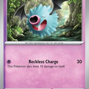 Woobat 032/091 Normal SV: Paldean Fates