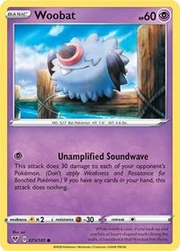 Woobat | 073/185 | Reverse Holofoil | SWSH04: Vivid Voltage