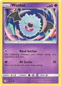 Woobat | 87/236 | Reverse Holofoil | SM - Cosmic Eclipse