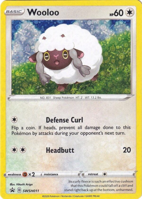 Wooloo SWSH011 (General Mills) Holofoil Miscellaneous Cards & Products