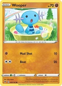 Wooper | 083/185 | Normal | SWSH04: Vivid Voltage