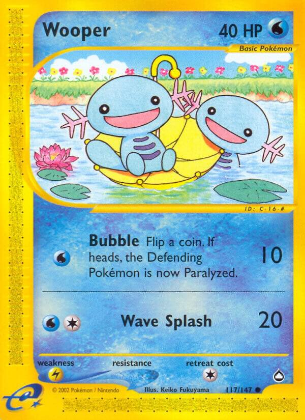 Wooper (117) 117/147 Normal Aquapolis
