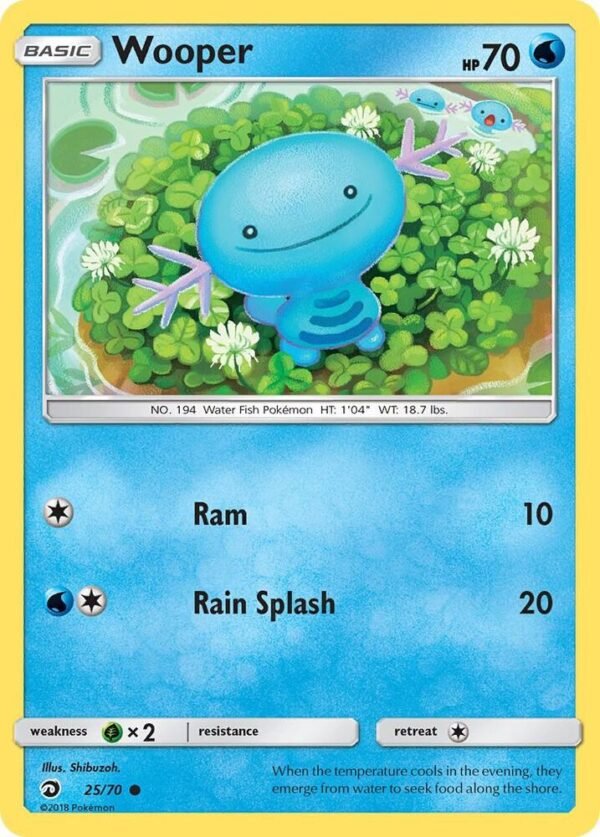 Wooper 25/70 Normal Dragon Majesty