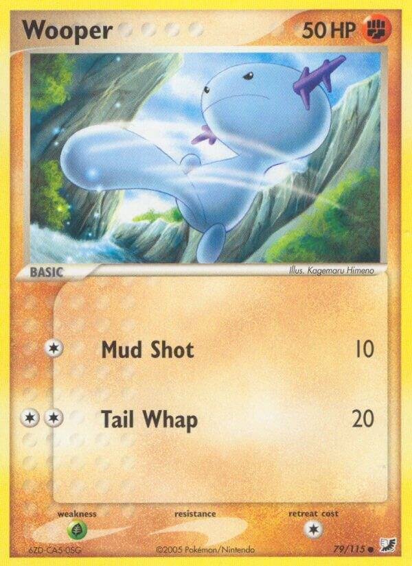 Wooper 79/115 Normal Unseen Forces