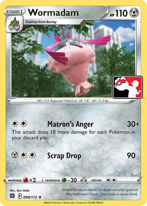 Wormadam (098) 098/172 Normal Prize Pack Series Cards