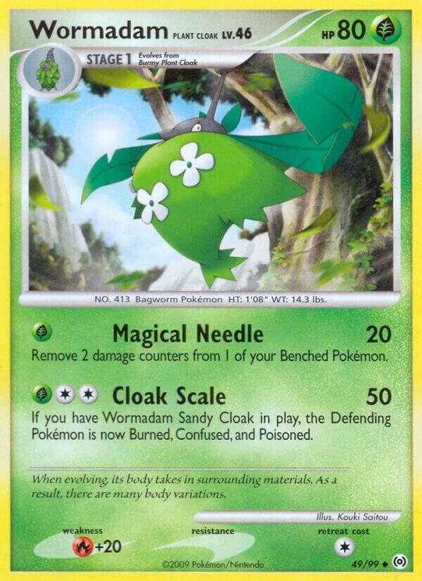 Wormadam Plant Cloak 49/99 Normal Arceus