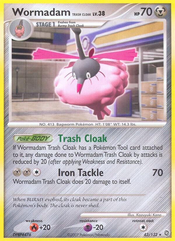 Wormadam Trash Cloak 43/132 Normal Secret Wonders Wormadam Trash Cloak 43/132 Normal Secret Wonders