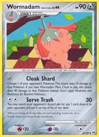 Wormadam Trash Cloak | 51/99 | Reverse Holofoil | Arceus