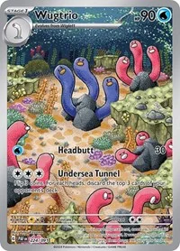Wugtrio | 224/091 | Holofoil | SV: Paldean Fates