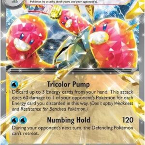 Wugtrio ex 060/162 Holofoil SV05: Temporal Forces