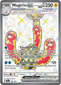 Wugtrio ex | 190/162 | Holofoil | SV05: Temporal Forces