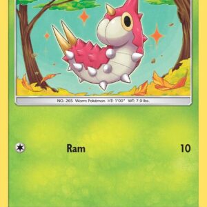 Wurmple (23) 23/214 Reverse Holofoil SM – Lost Thunder