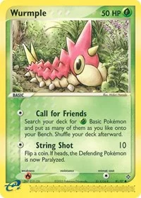 Wurmple | 81/97 | Reverse Holofoil | Dragon