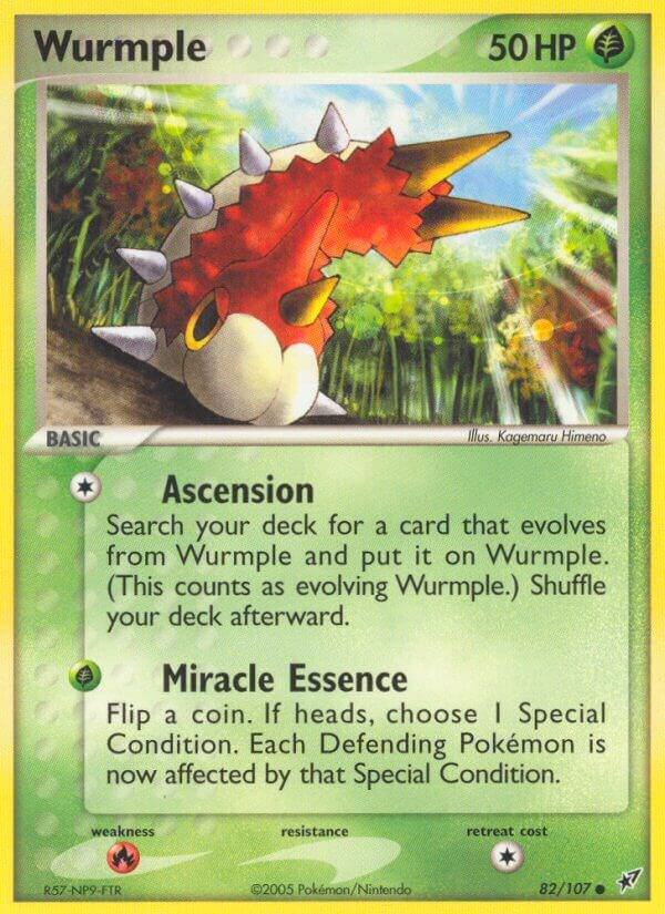 Wurmple 82/107 Reverse Holofoil Deoxys