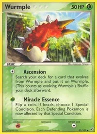 Wurmple | 82/107 | Reverse Holofoil | Deoxys