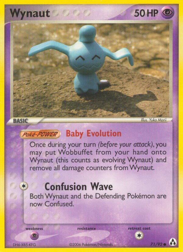 Wynaut 71/92 Reverse Holofoil Legend Maker Wynaut 71/92 Reverse Holofoil Legend Maker