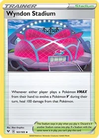 Wyndon Stadium | 161/185 | Reverse Holofoil | SWSH04: Vivid Voltage