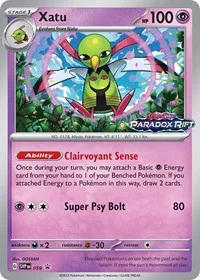 Xatu | 059 (Prerelease) | Holofoil | SV: Scarlet & Violet Promo Cards