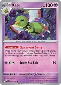 Xatu | 072/182 (Non-Holo) | Normal | Deck Exclusives