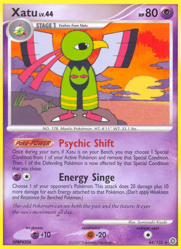 Xatu 44/132 Reverse Holofoil Secret Wonders