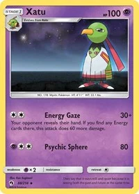 Xatu | 88/214 | Reverse Holofoil | SM - Lost Thunder