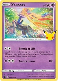 Xerneas | 012/025 | Holofoil | Celebrations