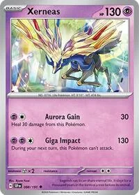 Xerneas | 088/191 | Reverse Holofoil | SV08: Surging Sparks
