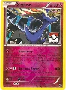 Xerneas | 81/114 (Pokemon League) | 081/114 | Reverse Holofoil | League & Championship Cards