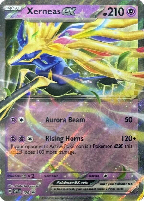 Xerneas ex 179 Holofoil SV: Scarlet & Violet Promo Cards Xerneas ex 179 Holofoil SV: Scarlet & Violet Promo Cards