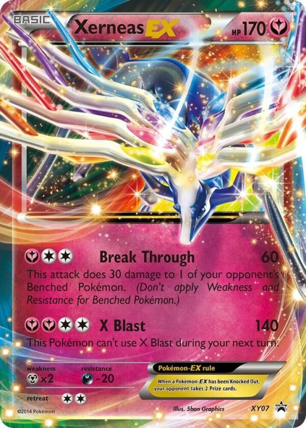 Xerneas EX XY07 Holofoil XY Promos Xerneas EX XY07 Holofoil XY Promos