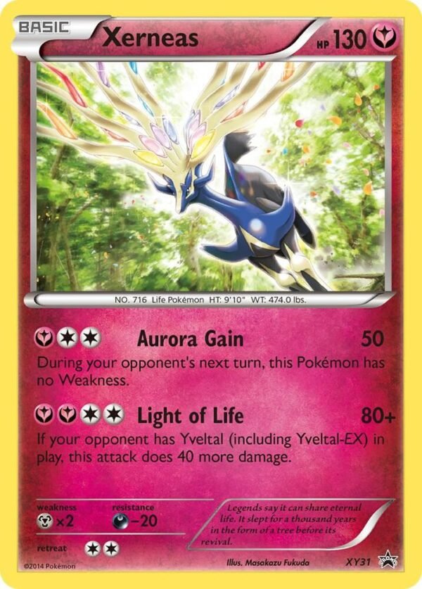 Xerneas XY31 Holofoil XY Promos