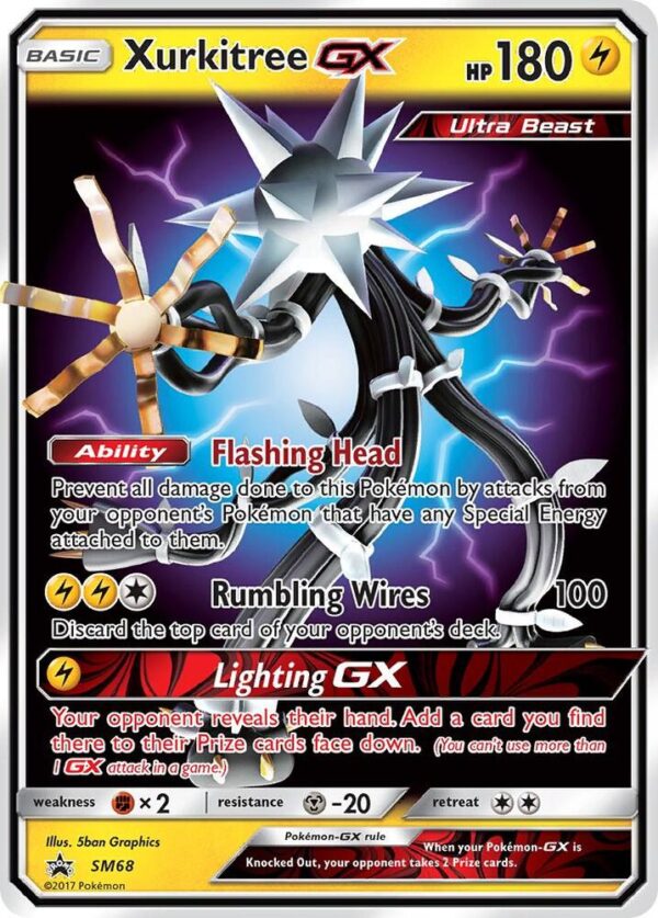 Xurkitree GX SM68 Holofoil SM Promos Xurkitree GX SM68 Holofoil SM Promos