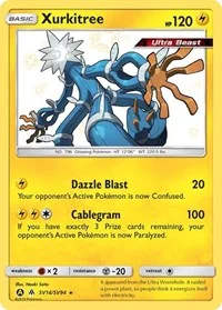 Xurkitree | SV14/SV94 | Holofoil | Hidden Fates: Shiny Vault