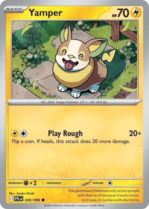 Yamper 030/094 Normal ME02: Phantasmal Flames