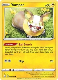 Yamper | 052/163 | Reverse Holofoil | SWSH05: Battle Styles Yamper | 052/163 | Reverse Holofoil | SWSH05: Battle Styles