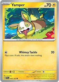 Yamper | 058/162 | Reverse Holofoil | SV05: Temporal Forces
