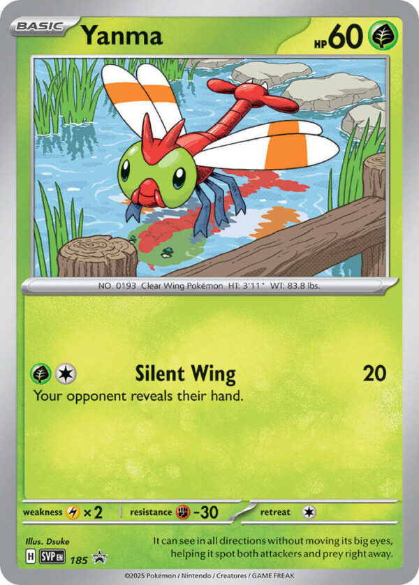 Yanma 185 Holofoil SV: Scarlet & Violet Promo Cards