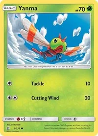Yanma | 2/236 | Reverse Holofoil | SM - Unified Minds