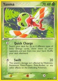 Yanma | 28/109 | Reverse Holofoil | Team Rocket Returns