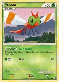 Yanma | 84/102 | Reverse Holofoil | Triumphant