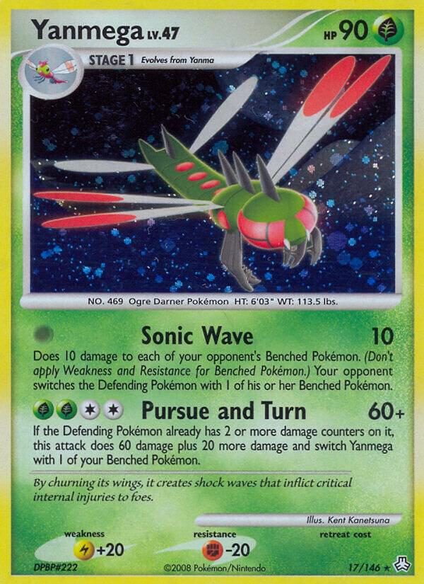 Yanmega 17/146 Holofoil Legends Awakened