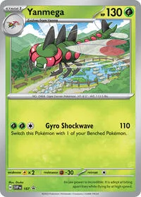 Yanmega | 187 (Cosmos Holo) | Holofoil | SV: Scarlet & Violet Promo Cards