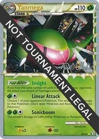 Yanmega | 2011 (Gustavo Wada) | 98/102 | Normal | World Championship Decks