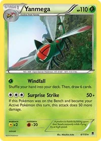 Yanmega | 4/119 | Reverse Holofoil | XY - Phantom Forces